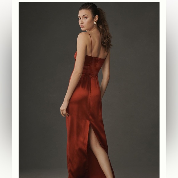 NWT Reformation Frankie Silk Dress - Picture 2 of 12